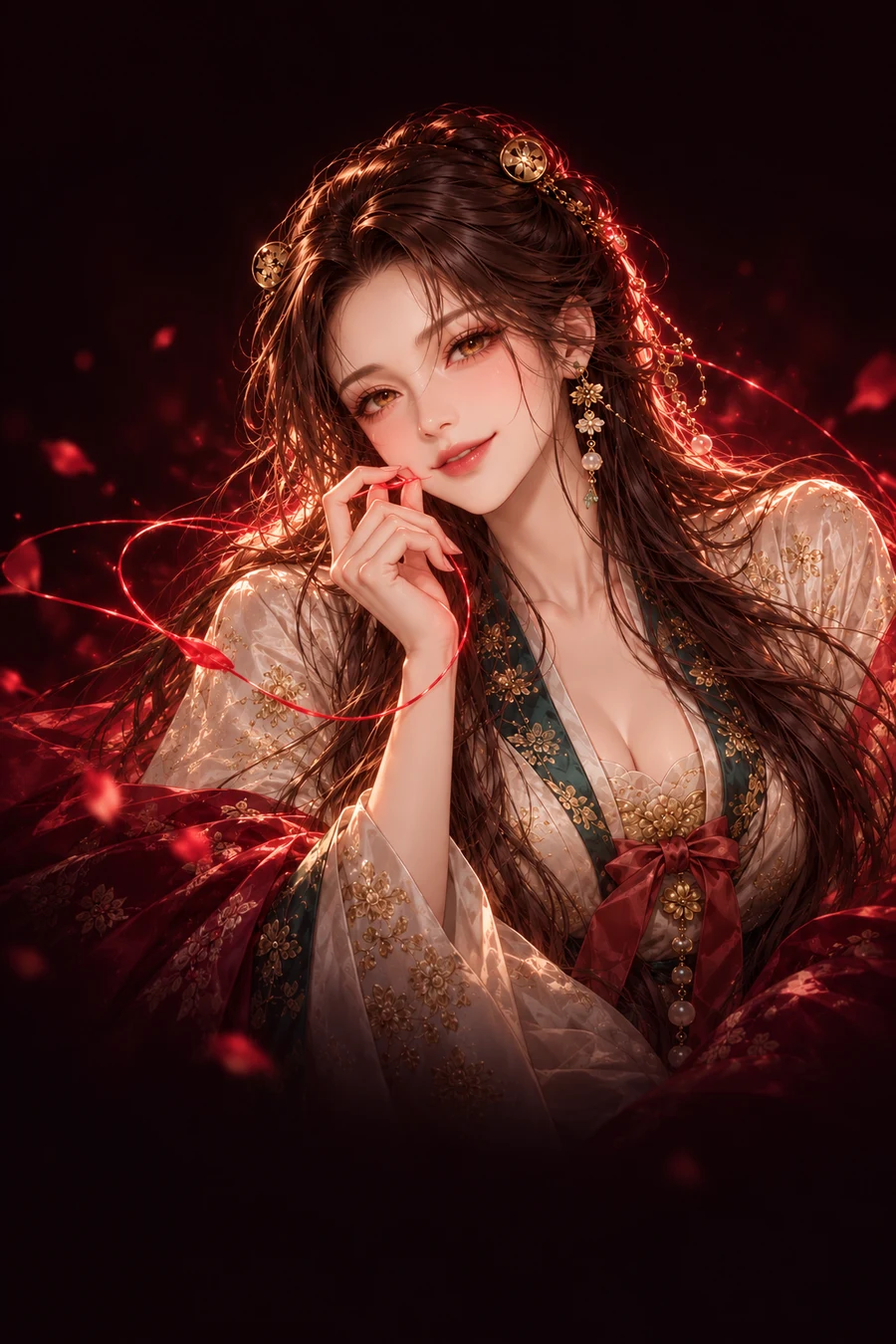 붉은 인연의 실을 든 여울